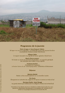 programme de la journée d'étude du programme CAFUR " Le foncier, la terre, le sol"